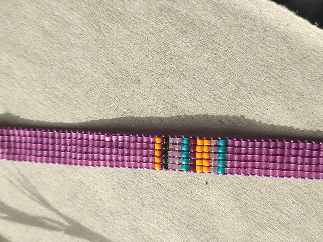 Z-Bracelet tissé main en perles de verre miyuki, réglable en fil de jade résistant, pièce unique 