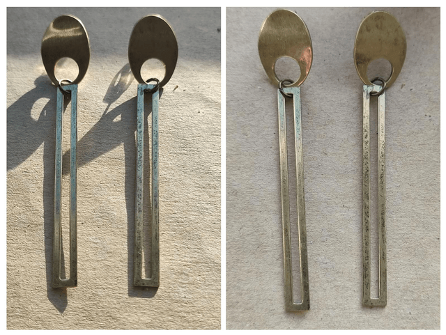 Z-Cercles et rectangles bronze,en laiton, sans nickel 