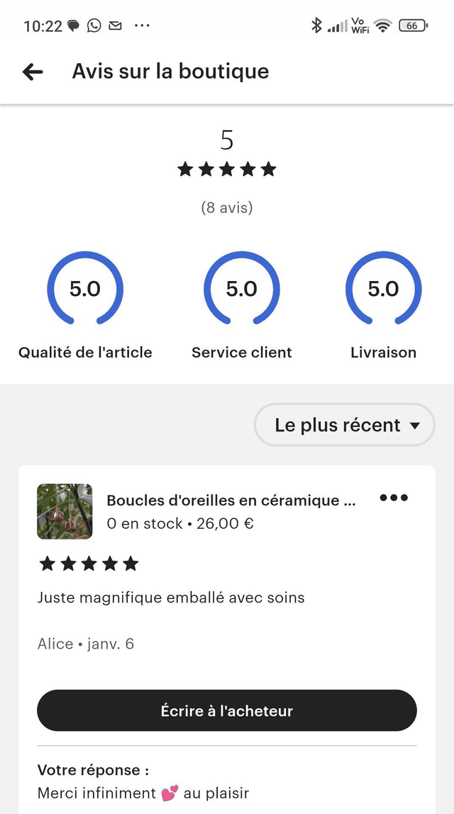 W- avis clients 
